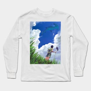 The boy and the whale Long Sleeve T-Shirt